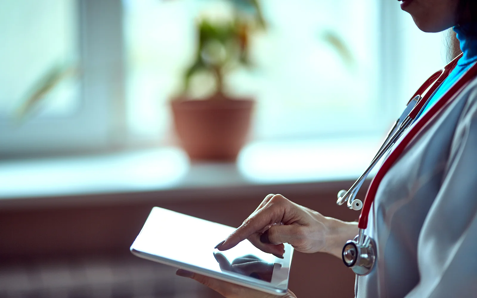 Provider reviewing lab results with a patient during an unhurried consultation